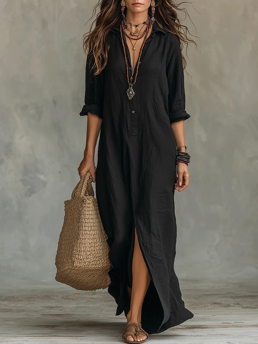 flattering maxi dress Shirley occasion:Sweet 16 Women's Small Green Black dyed 100% cotton rayon Size:4.5 UK