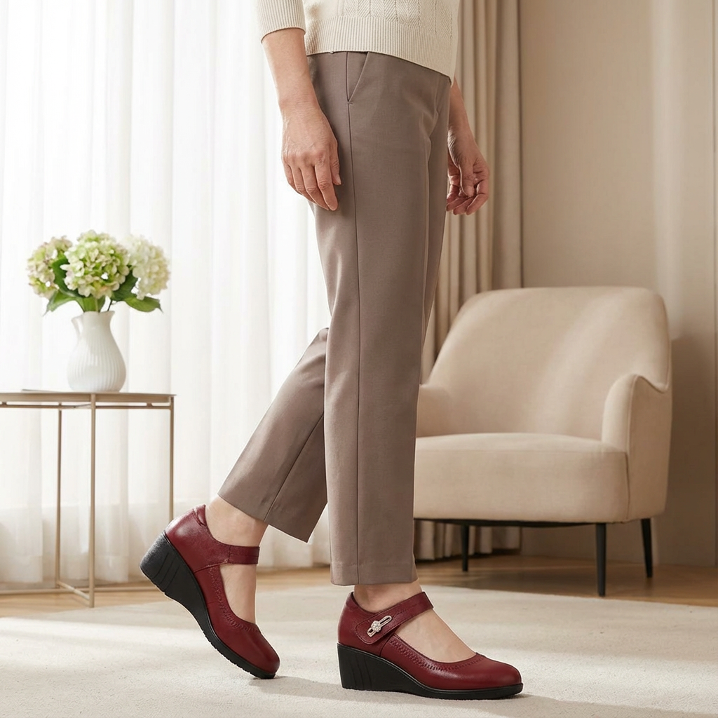 ladies dress shoes medium heel Monica group:K1127-PL