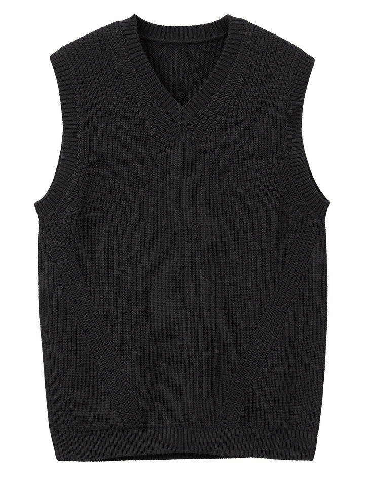Ellis | Classic V-Neck Sweater Vest