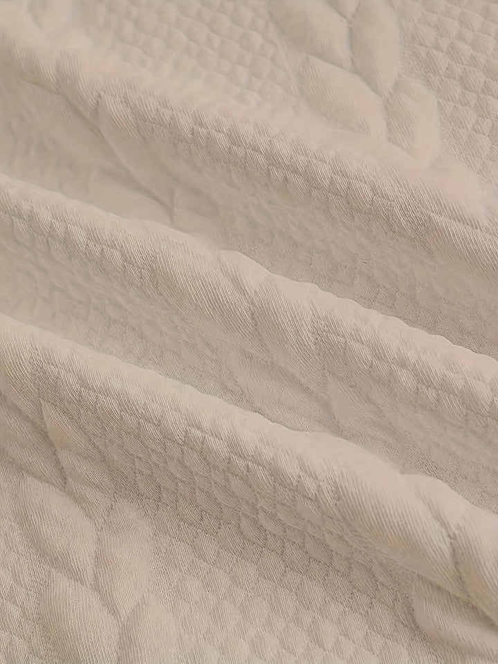 Merritt | Textured High-Neck Sweatshirt