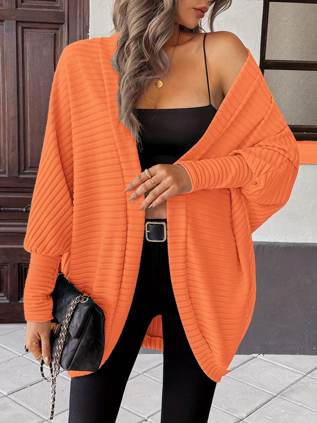 Odette | Relaxed Open-Front Cardigan