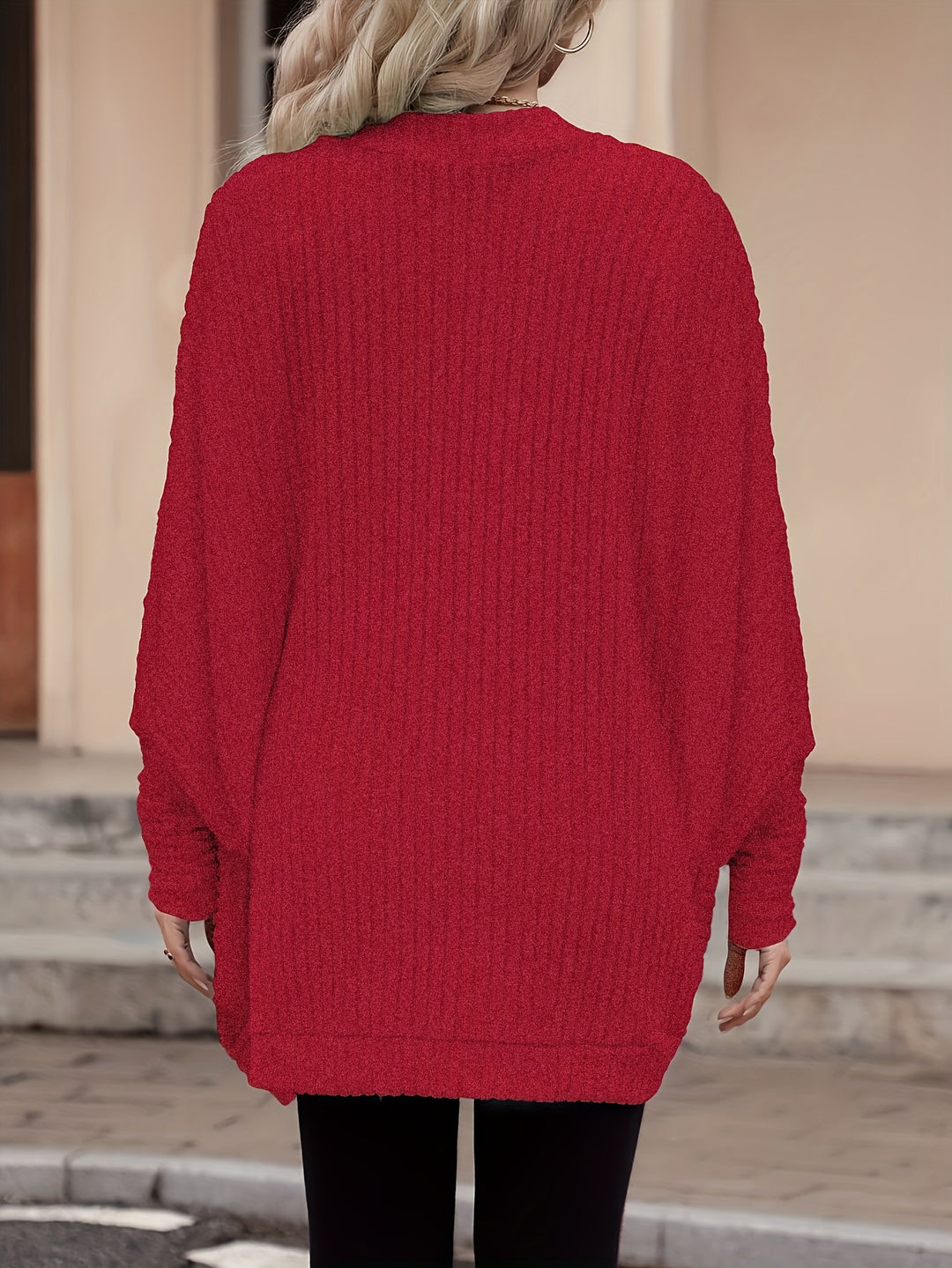 Odette | Relaxed Open-Front Cardigan