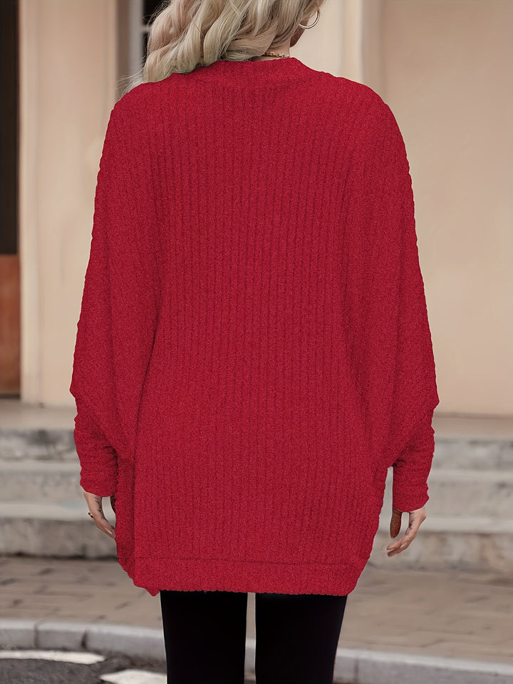 Odette | Relaxed Open-Front Cardigan