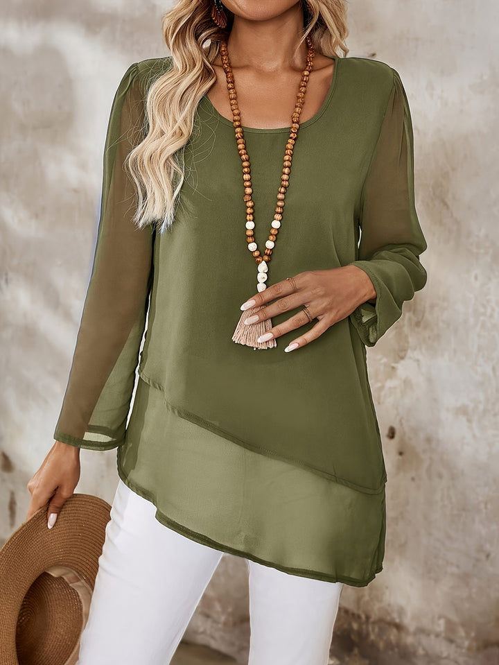 Annika | Layered Flowing Blouse