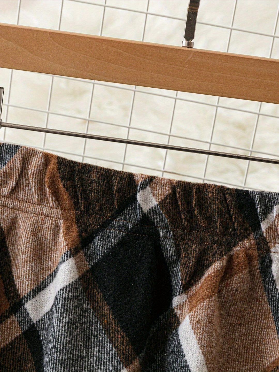 Lorena | Flared A-Line Plaid Skirt