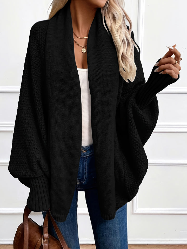 Clarissa | Draped Shawl-Collar Cardigan