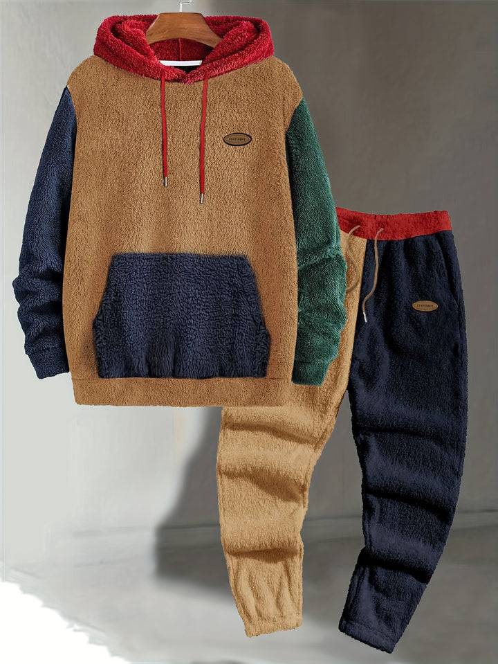 Vaughn | Cozy Color-Block Two-Piece Set