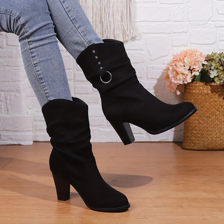 Carmen | Slouchy Western Ankle Boots