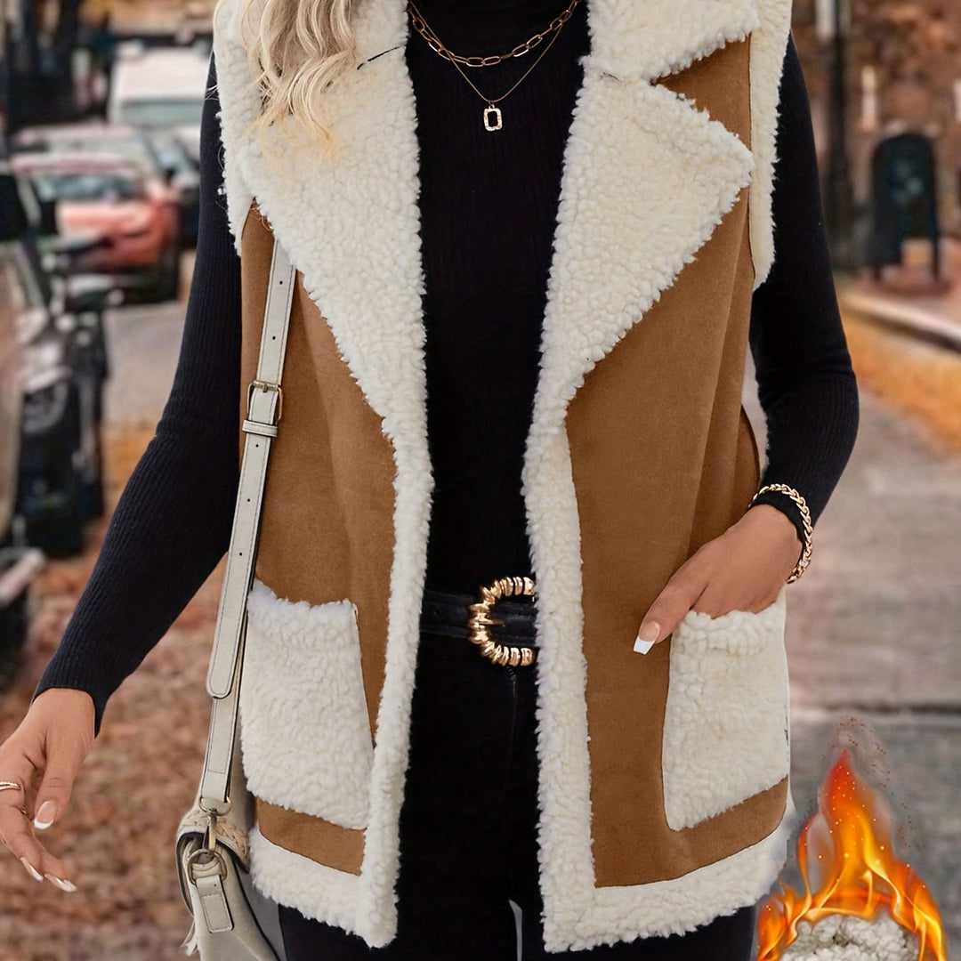 Sylvie | Cozy Lapel Warm Vest