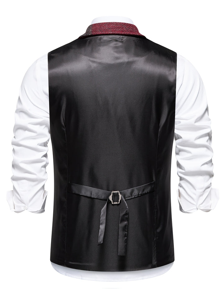 Tobias | Patchwork Tailored Waistcoat