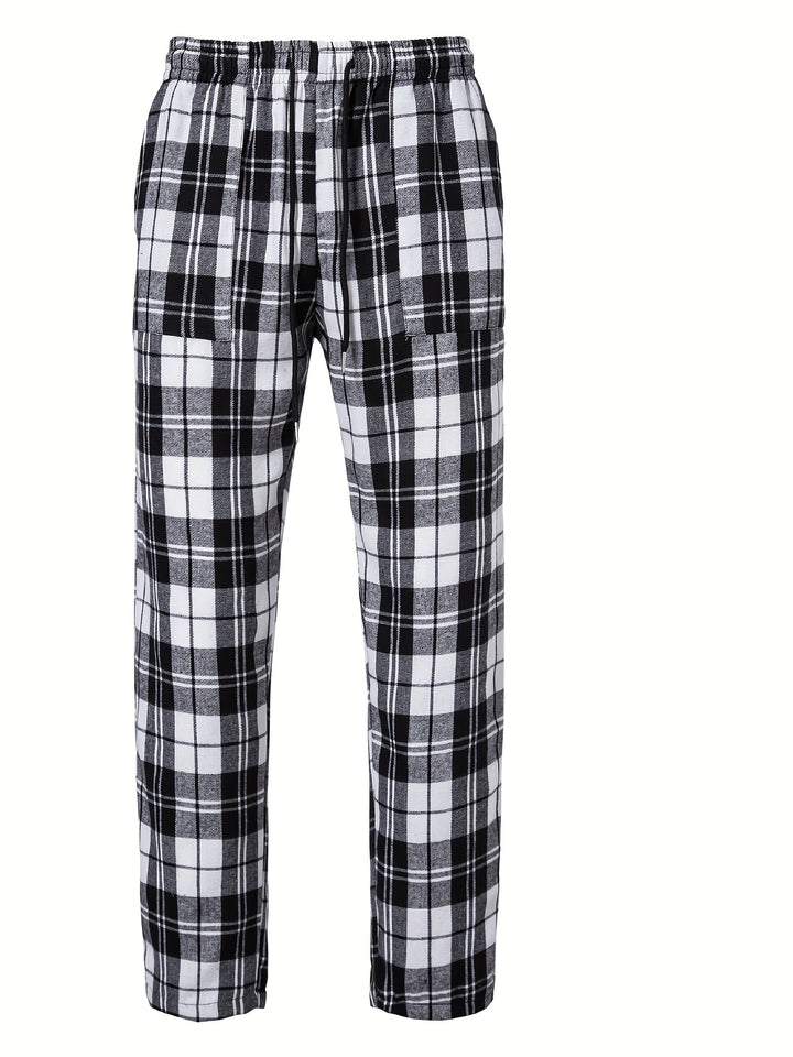 Damon | Relaxed Plaid Lounge Pants