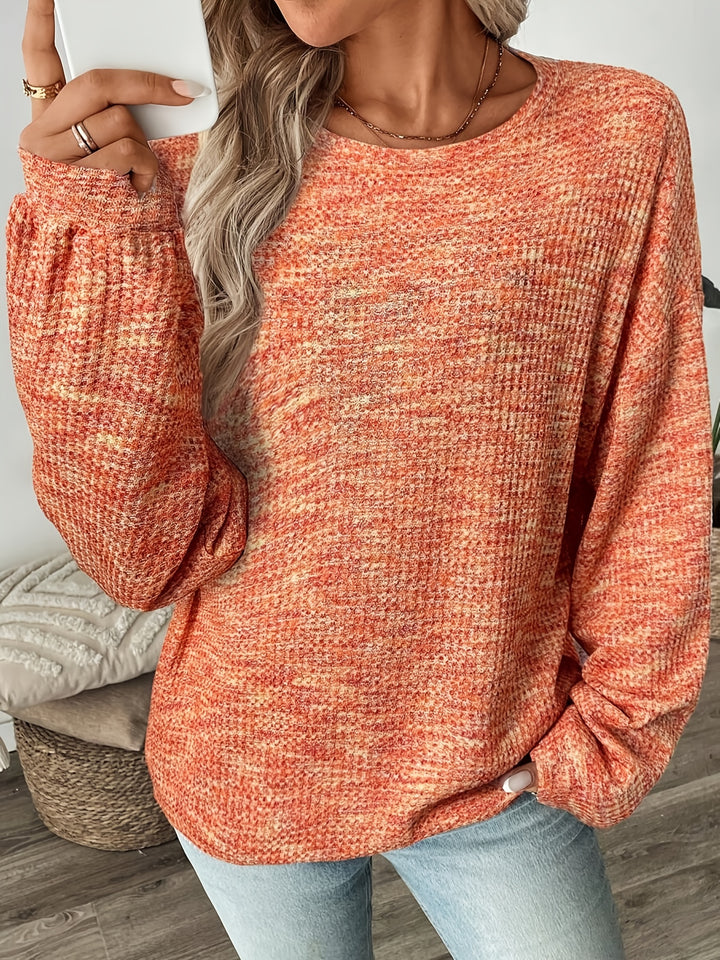 Katrina | Relaxed Waffle-Knit Sweater