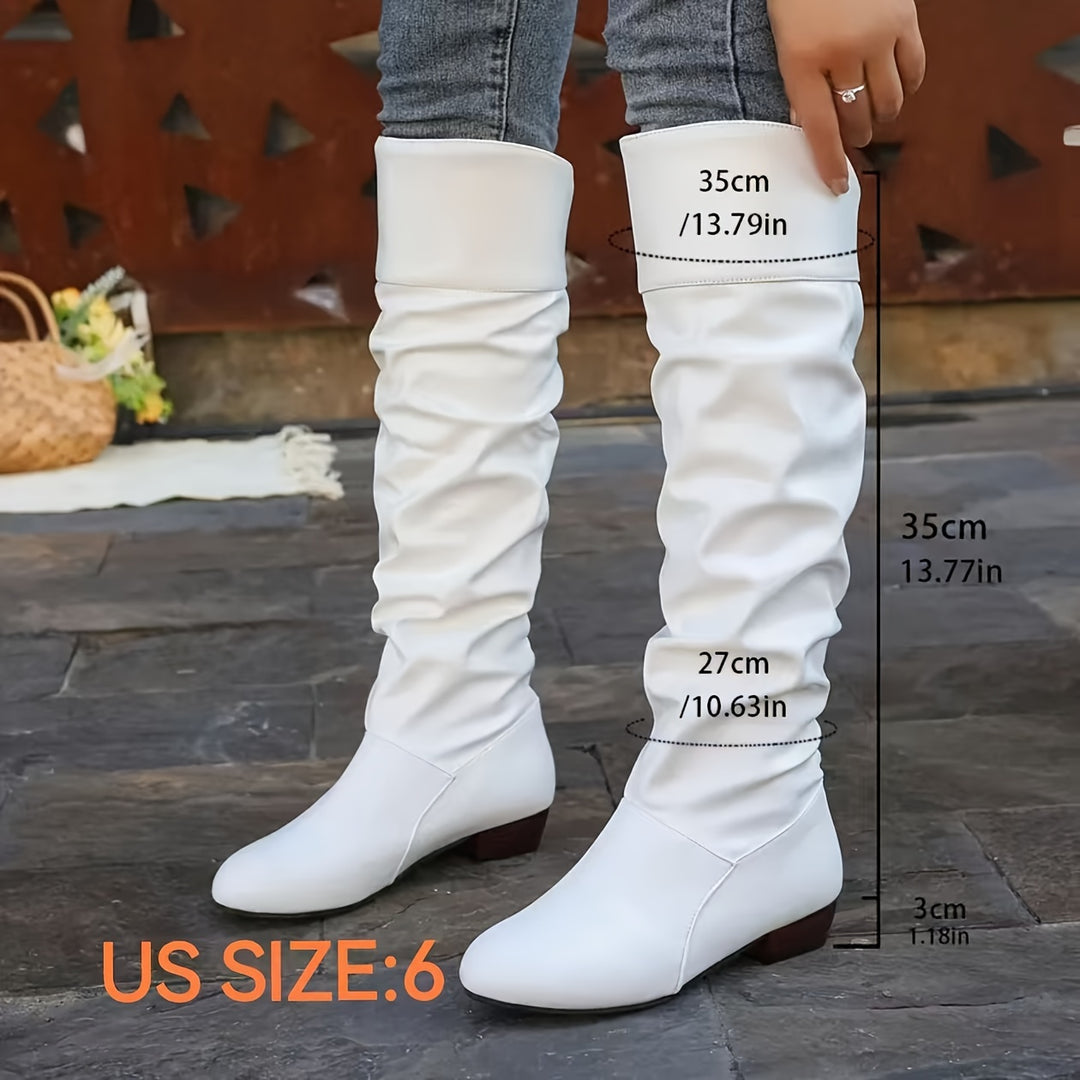 Margot | Slouch Knee-High Boots