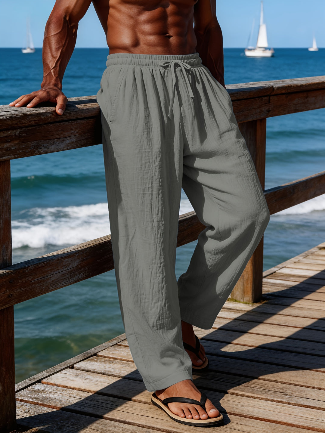 Gavin | Relaxed Drawstring Pants
