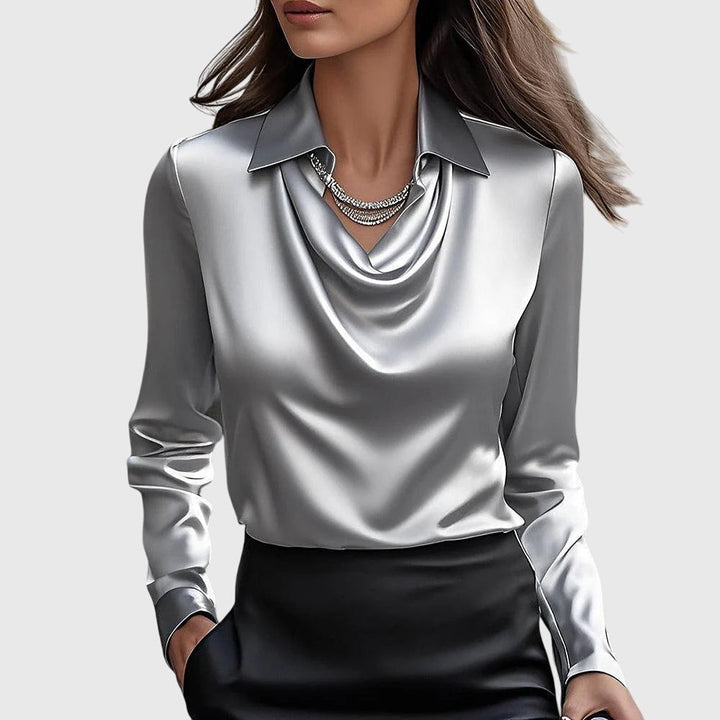 Cordelia | Draped Elegant Blouse
