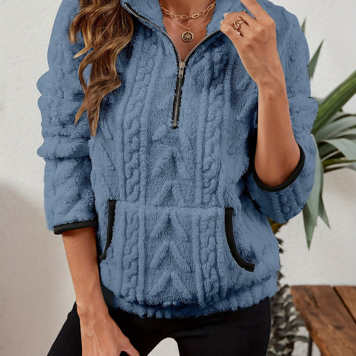Delilah | Cozy Half-Zip Pullover