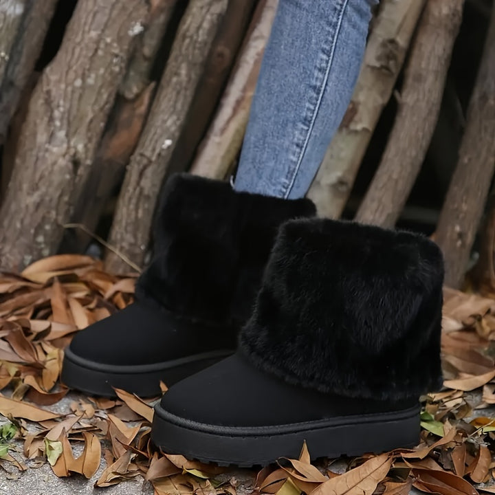 Loretta | Cozy Platform Winter Boots