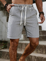 Reid | Striped Coastal Shorts