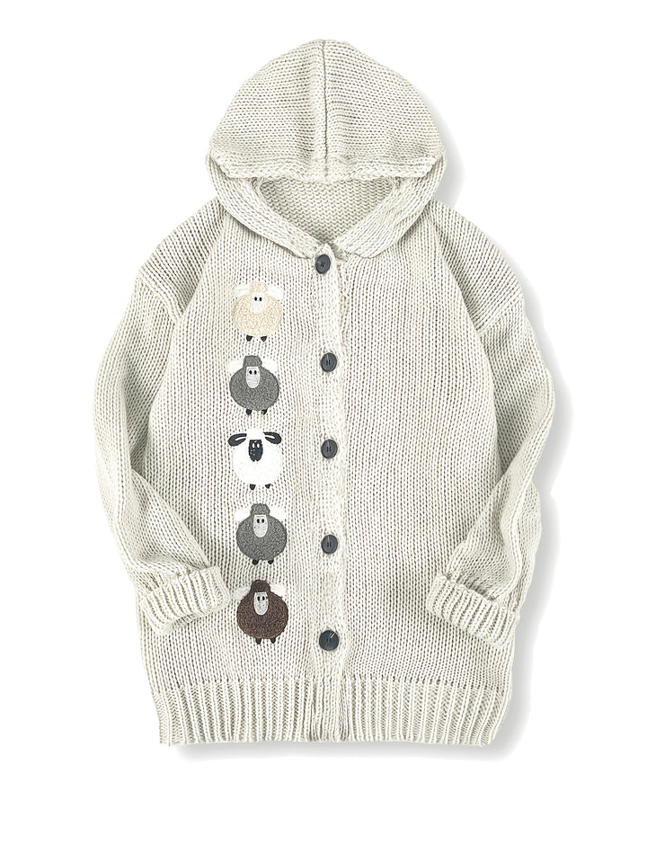 Rosetta | Cozy Hooded Cardigan