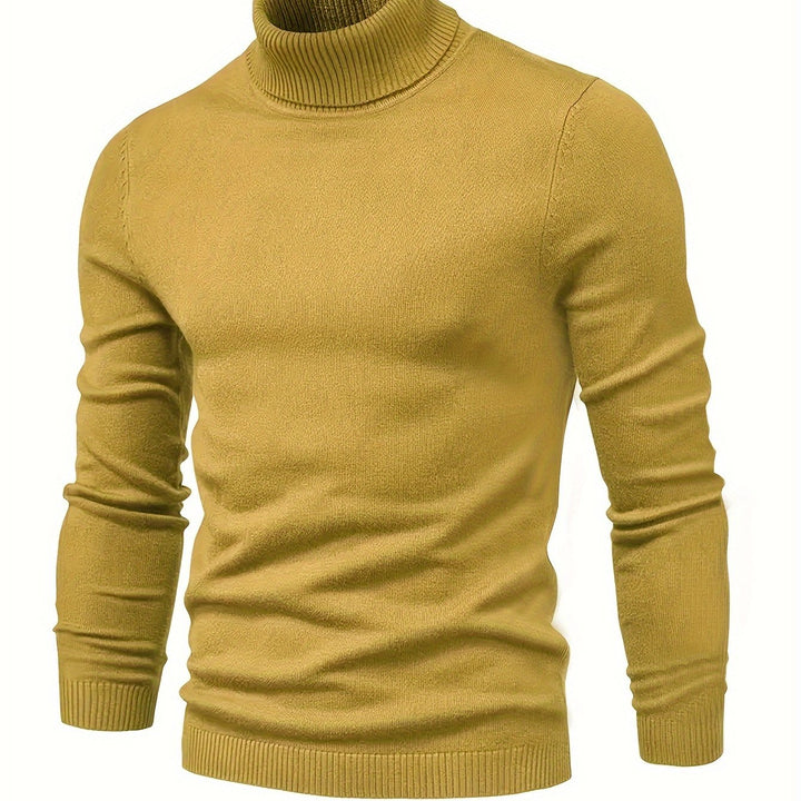 Malcolm | Classic Mock-Neck Sweater