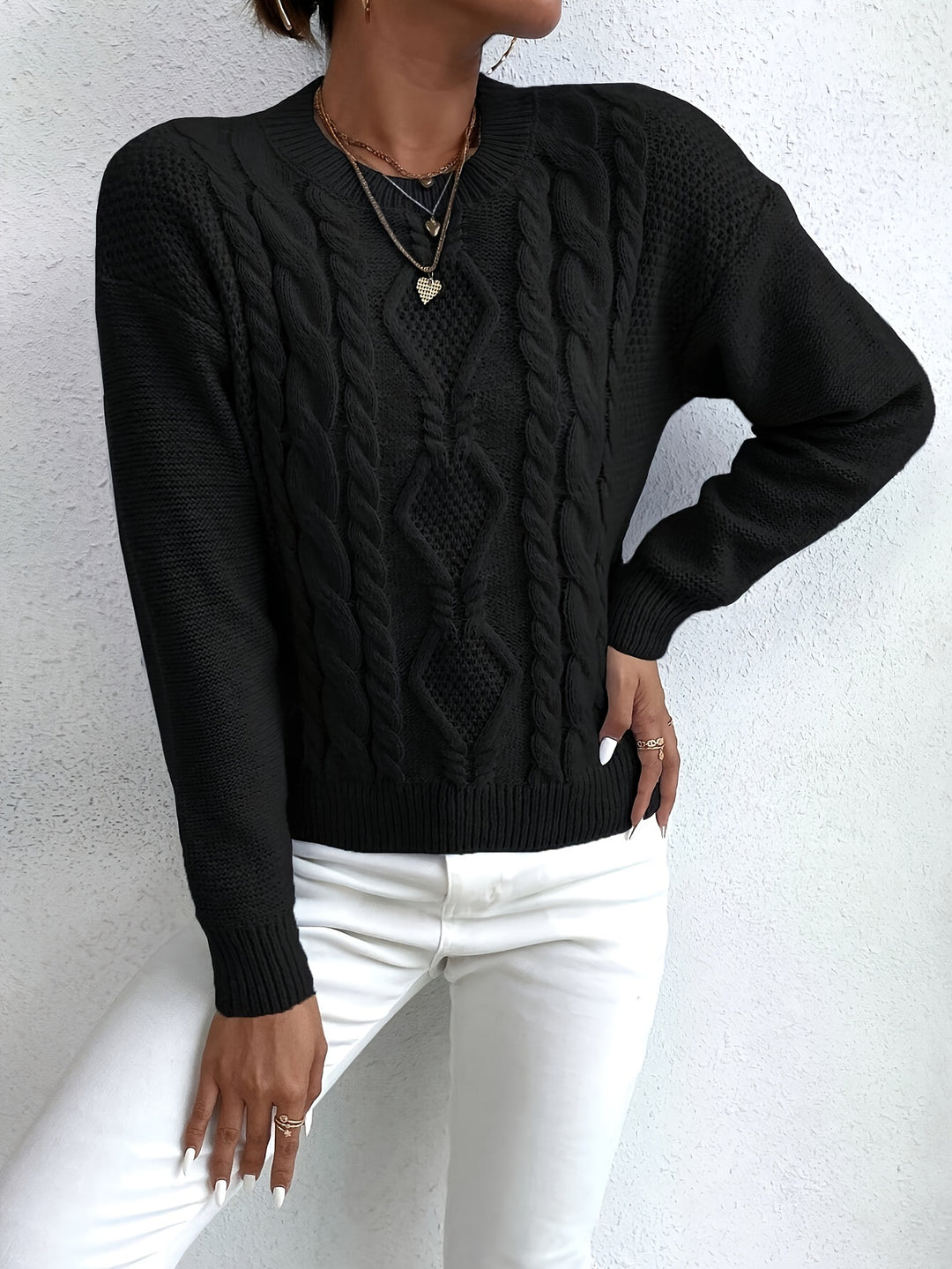 Elsie | Chunky Cable-Knit Sweater