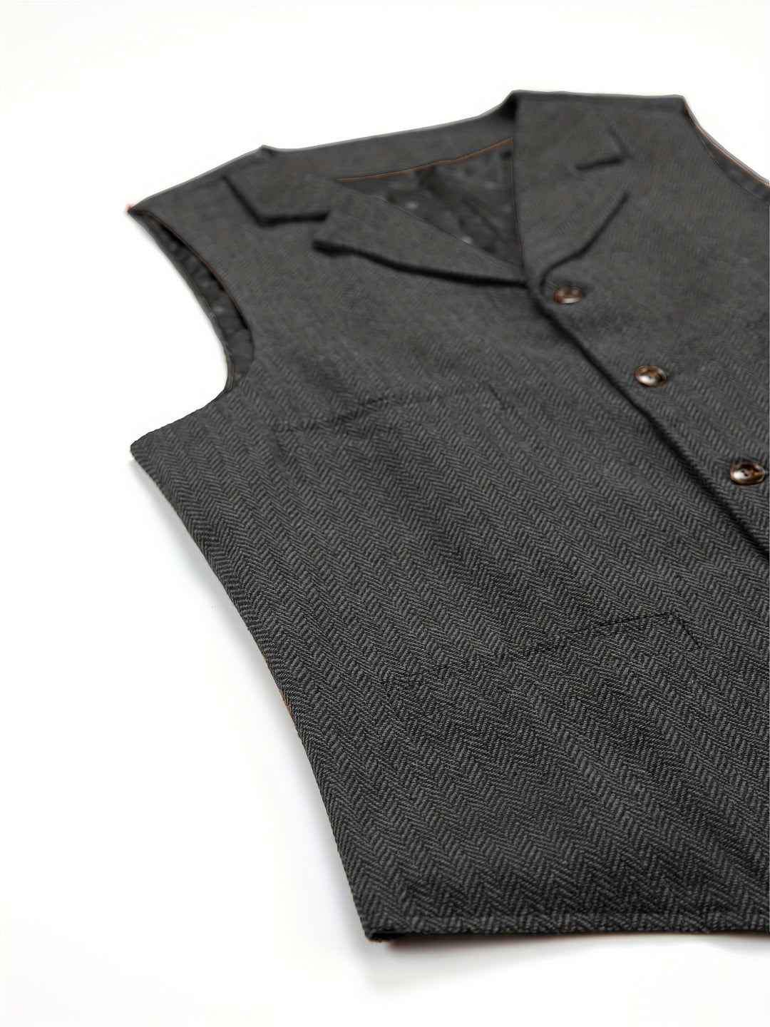 Colton | Heritage Herringbone Vest