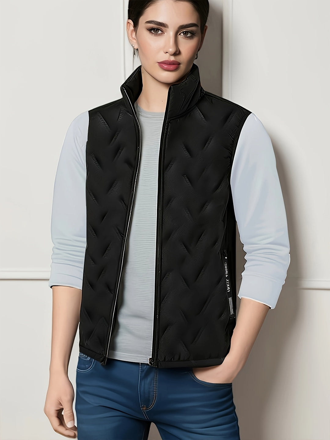 Wade | Fleece-Lined Sleeveless Vest