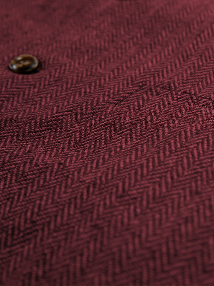 Colton | Heritage Herringbone Vest