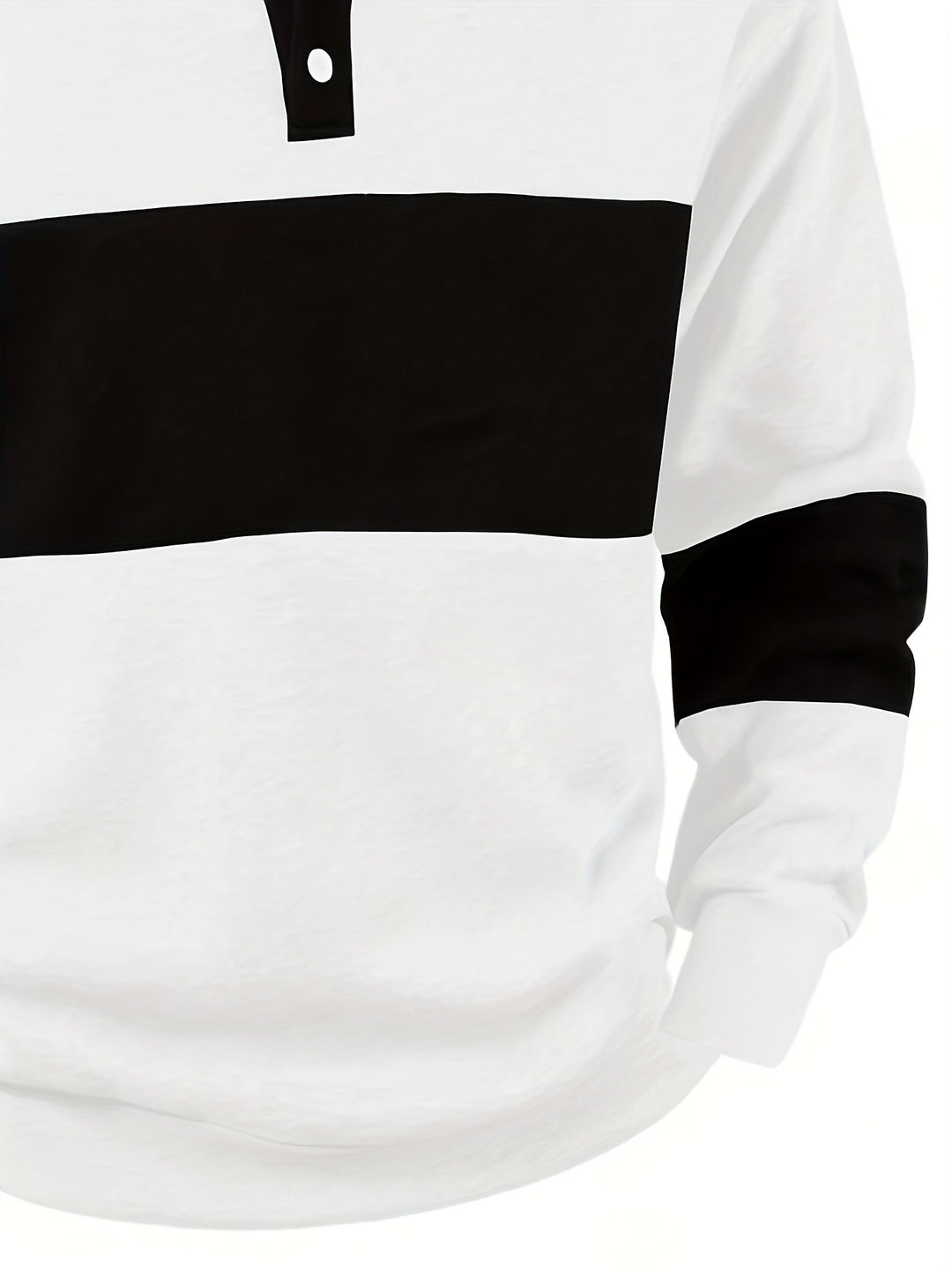 Grayson | Colour-Block Long Sleeve Polo Shirt