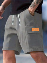 Griffin | Textured Cargo Shorts