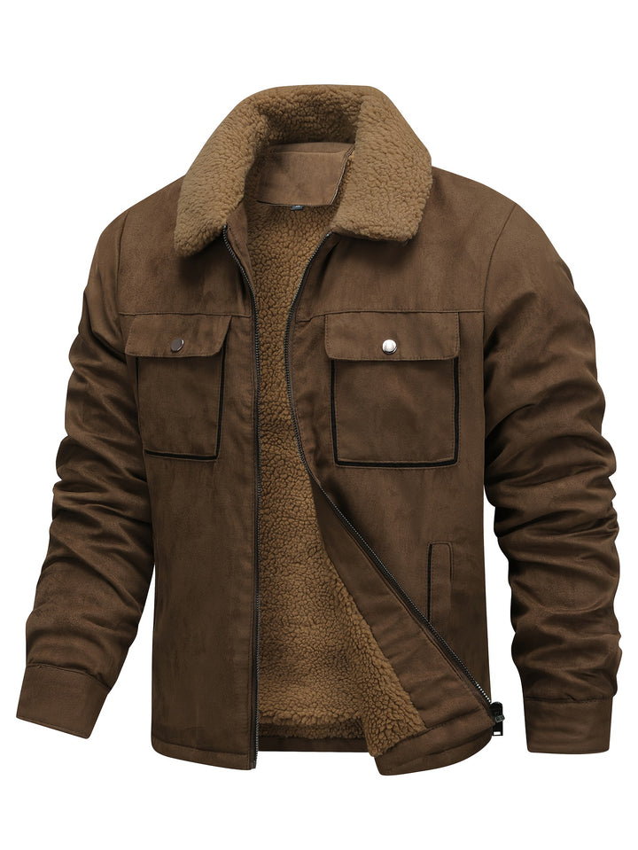 Rhys | Fleece-Lined Winter Jacket
