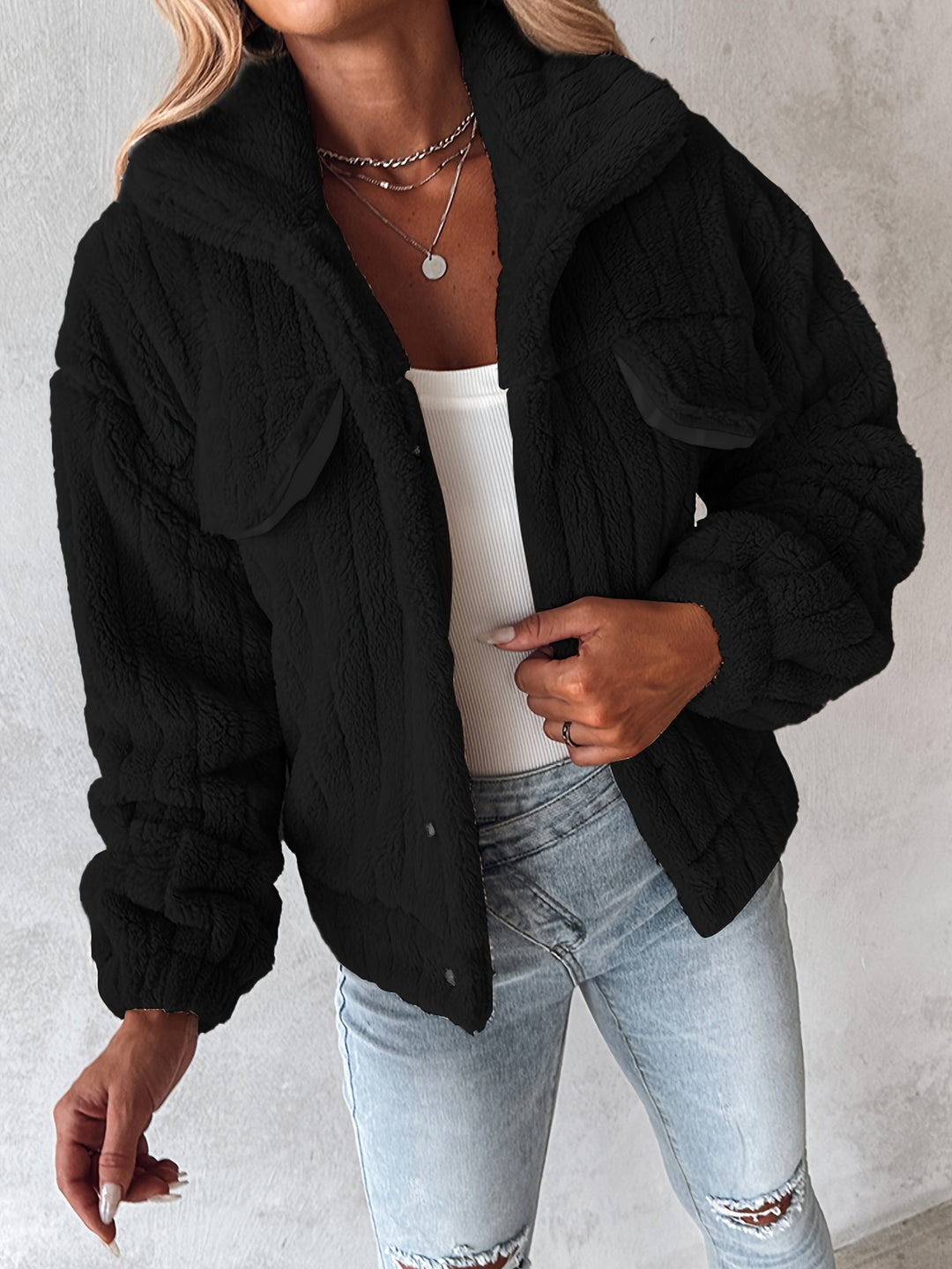 Maribel | Cozy Textured Jacket