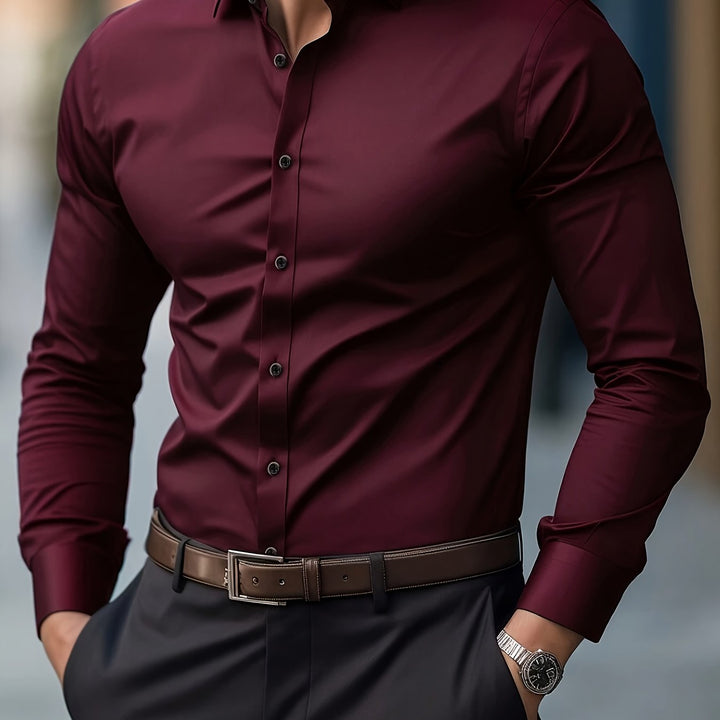 Henry | Tailored Long Sleeve Shirt