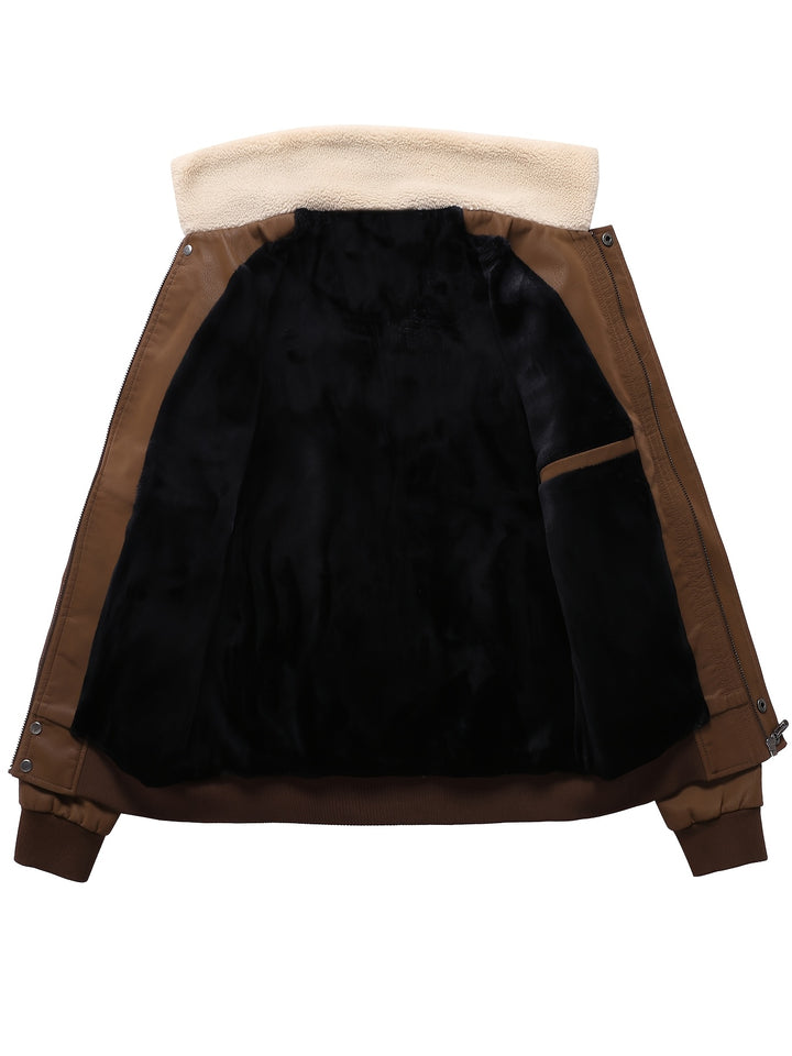 Cedric | Aviator Bomber Jacket