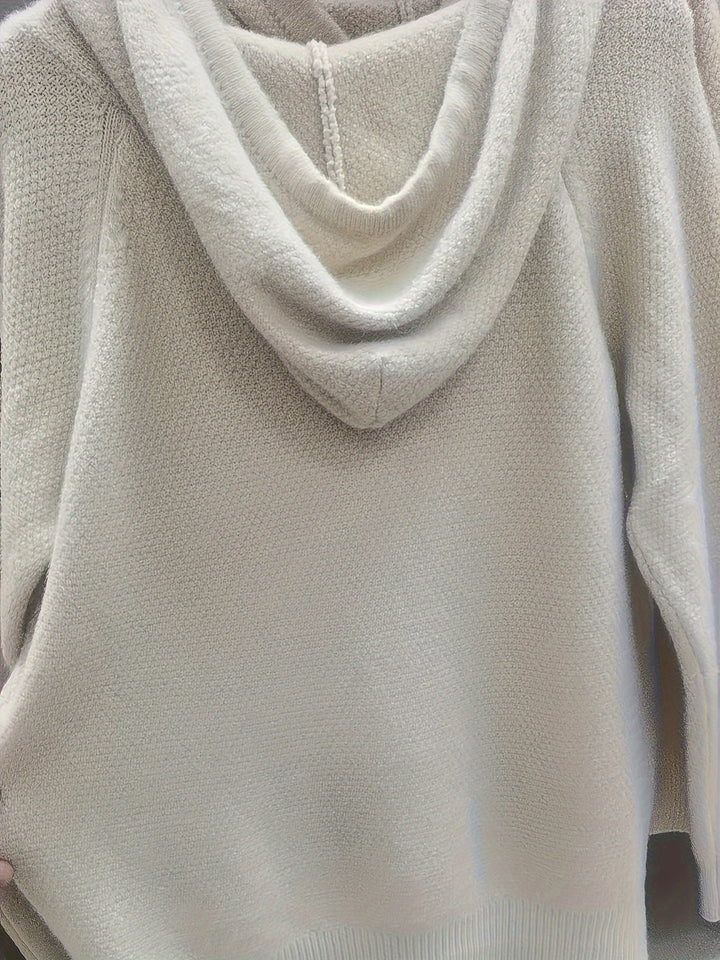 Bianca | Hooded Zip-Front Cardigan