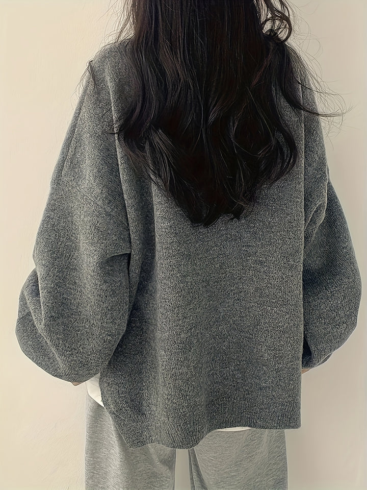 Rachel | Relaxed Drop-Shoulder Sweater