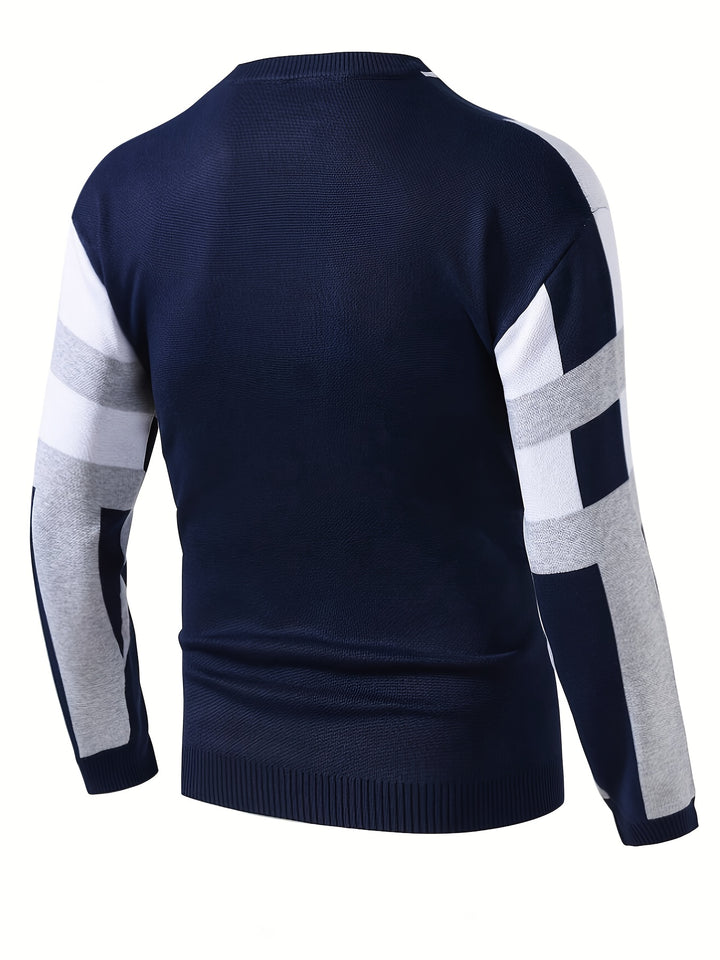 Spencer | Modern Colorblock Sweater