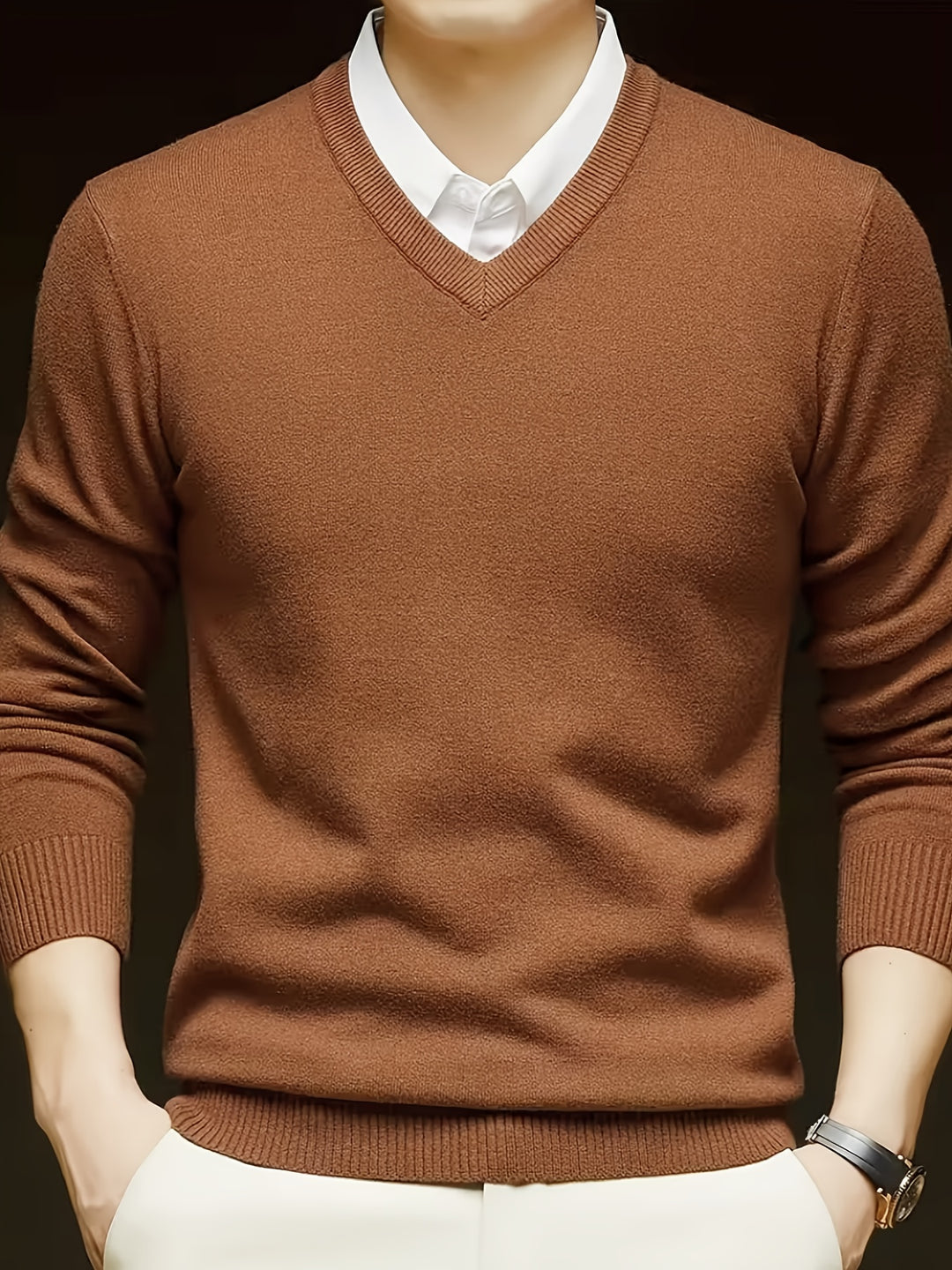Emory | Classic V-Neck Pullover