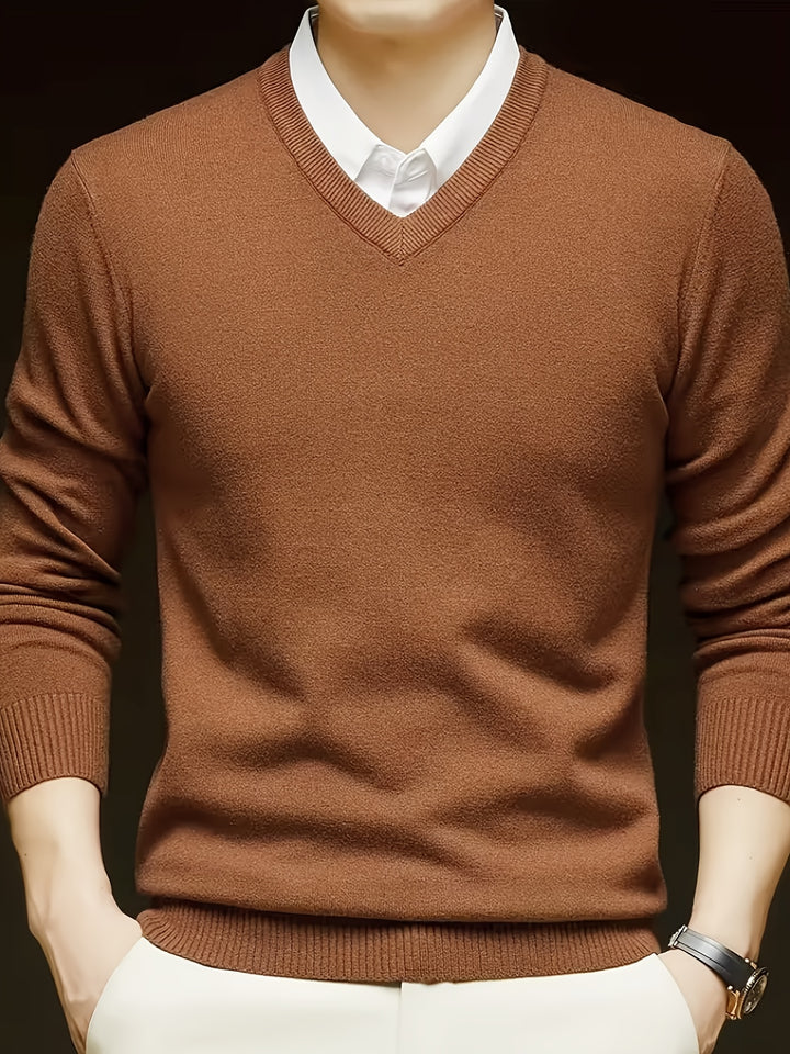 Emory | Classic V-Neck Pullover