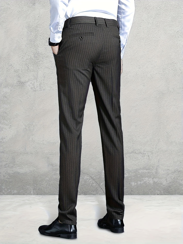 Wallace | Refined Slim-Fit Business Trousers