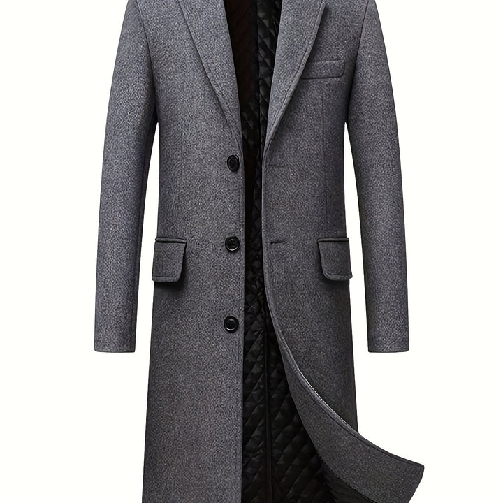 Alexander | Refined Long Overcoat