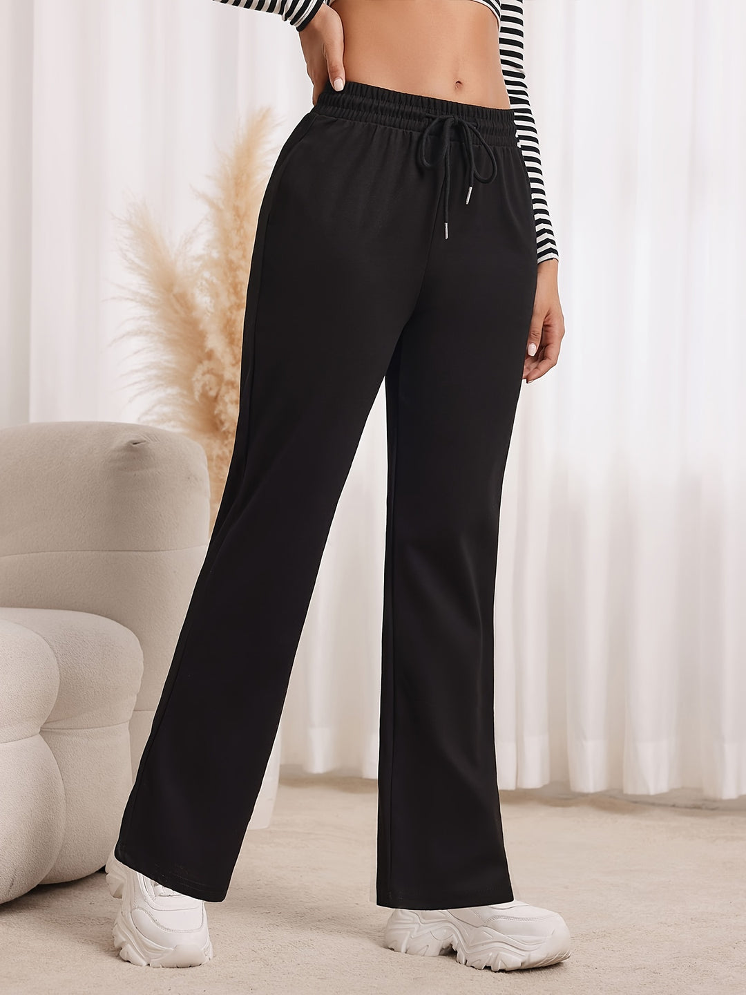 Colleen | Relaxed Straight-Leg Sweatpants