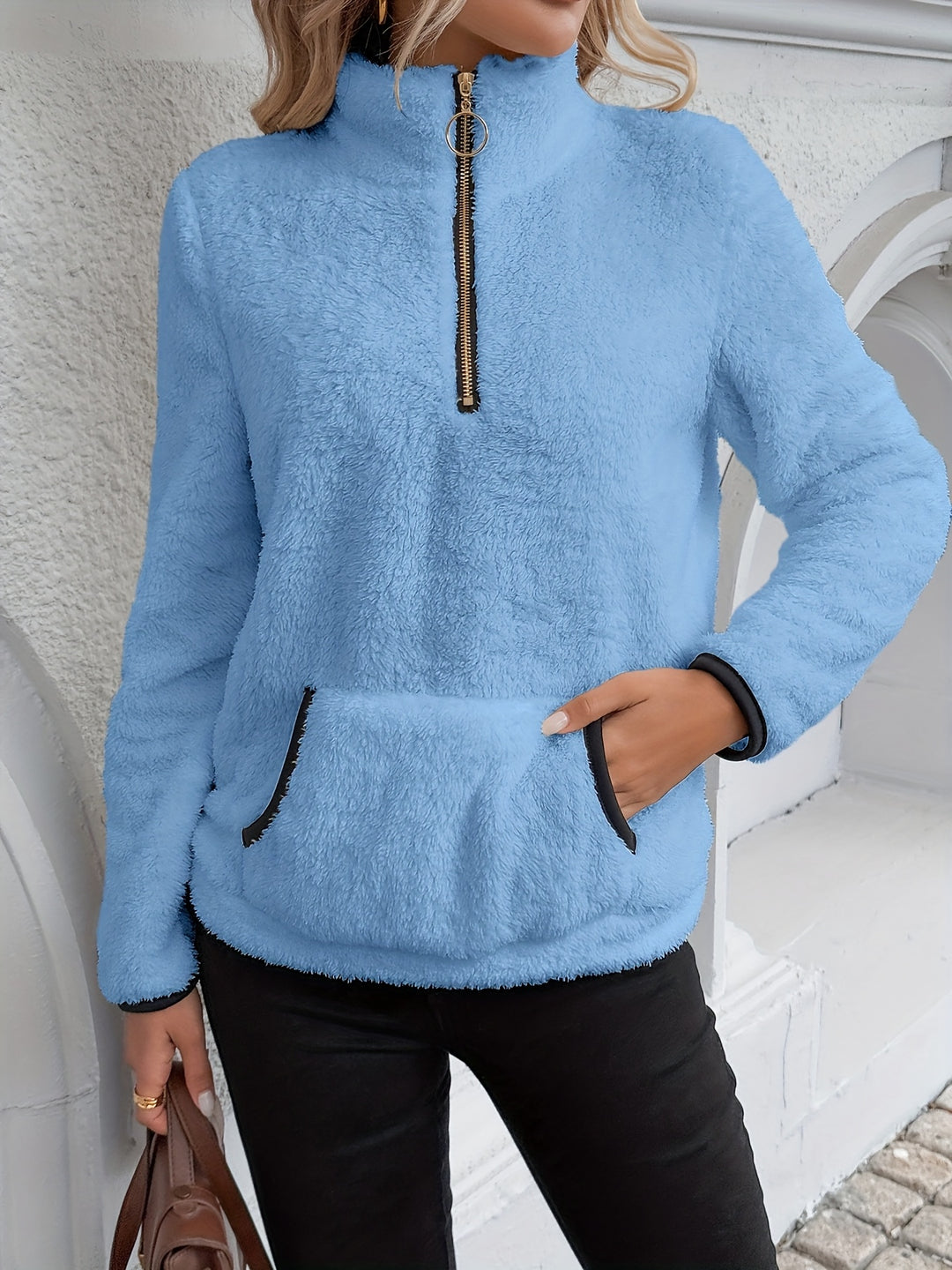 Paige | Cozy Half-Zip Pullover