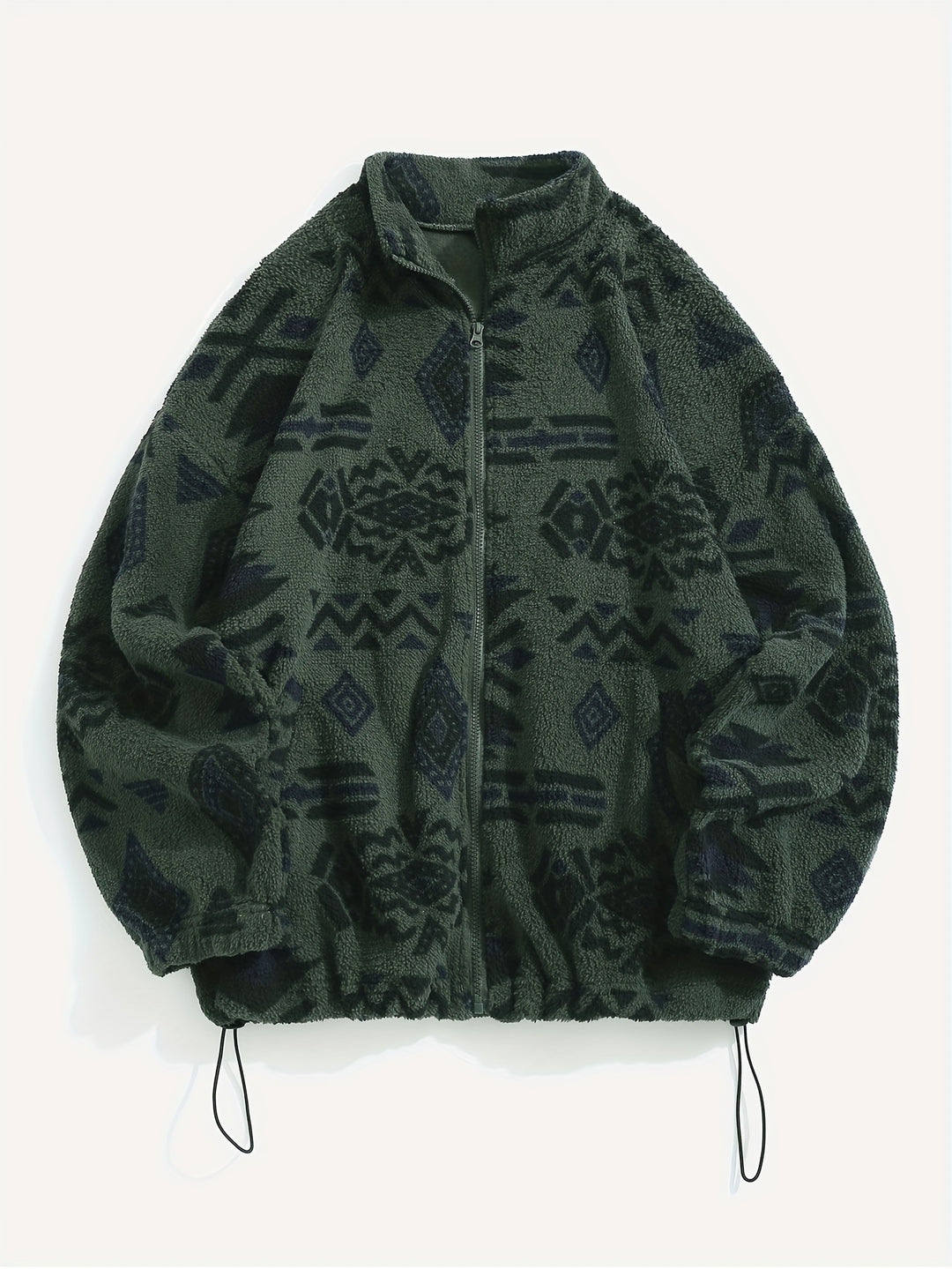 Carmen | Patterned Zip-Up Jacket