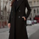 Aurelia | Double-Breasted Long Coat