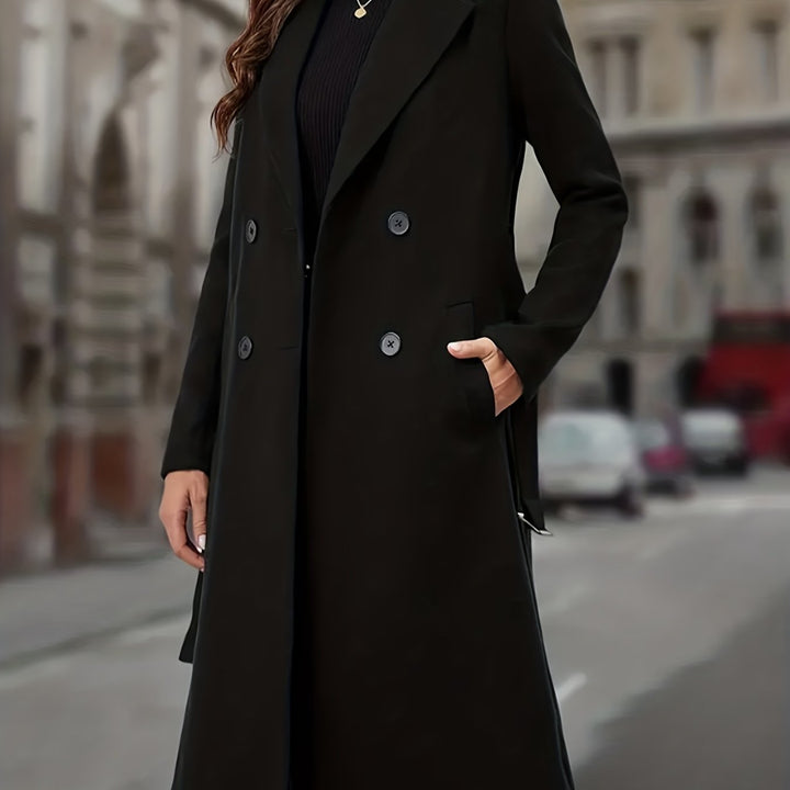 Aurelia | Double-Breasted Long Coat