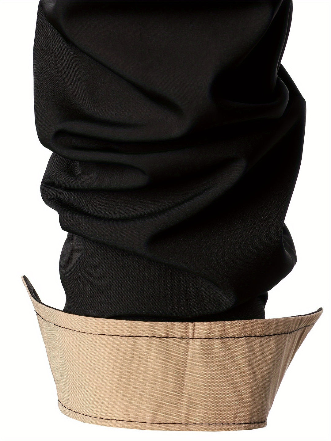 Lucille | Contrast-Trim Long Sleeve Shirt