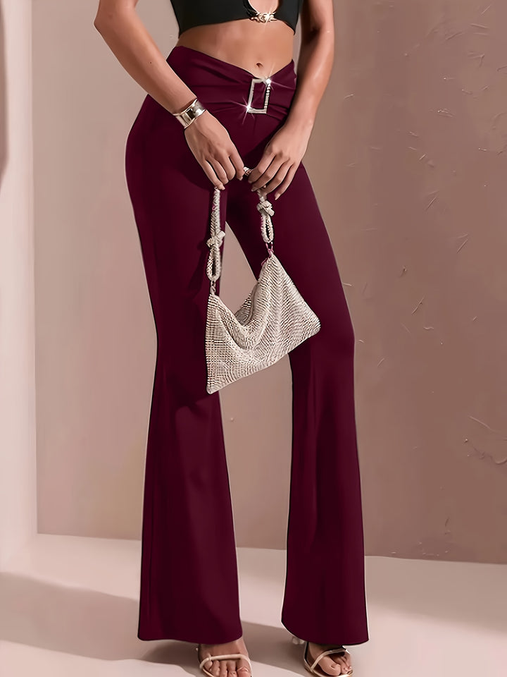 Rosemary | High-Waisted Flared Trousers