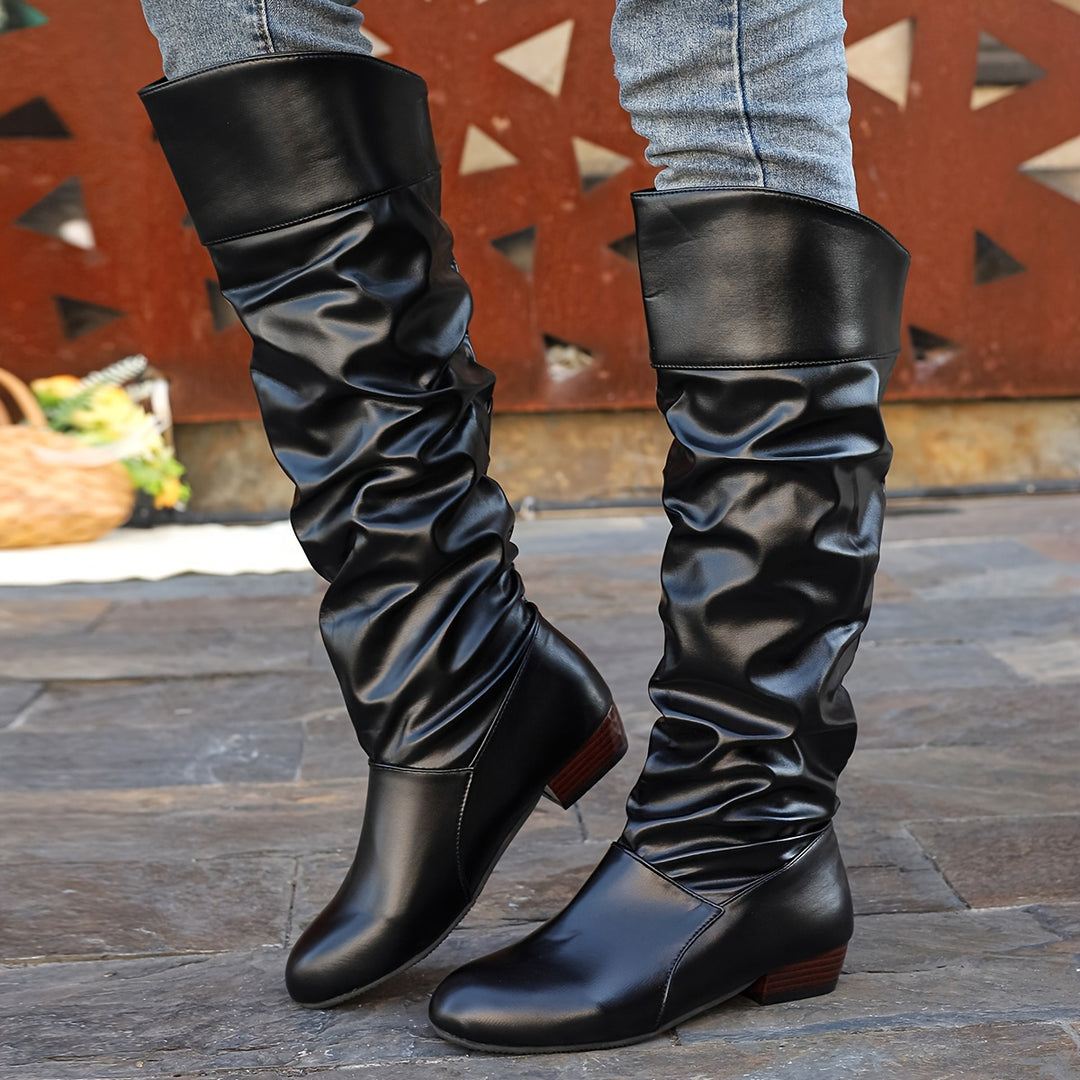 Margot | Slouch Knee-High Boots