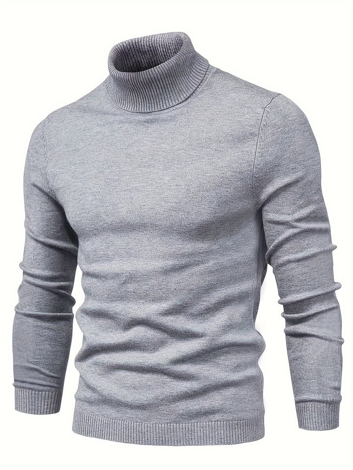 Malcolm | Classic Mock-Neck Sweater